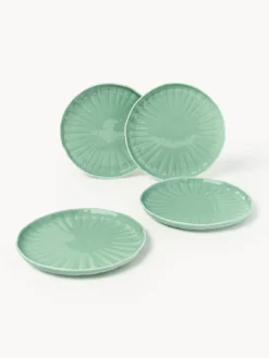 Online Vajilla de porcelana con relieves Sali, 4 comensales (12 pzas.) Vajillas Completas|Menaje De Mesa