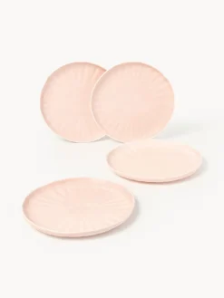 Vajillas Completas|Menaje De Mesa></noscript>Westwing Collection Vajilla de porcelana con relieves Sali, 4 comensales (12 pzas.) Rosa claro