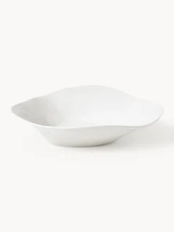 Vajilla de porcelana de forma orgánica Joana, 4 comensales (12 pzas.) Vajillas Completas|Menaje De Mesa