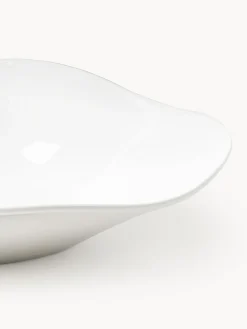 Vajilla de porcelana de forma orgánica Joana, 4 comensales (12 pzas.) Vajillas Completas|Menaje De Mesa