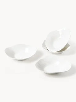 Vajilla de porcelana de forma orgánica Joana, 4 comensales (12 pzas.) Vajillas Completas|Menaje De Mesa