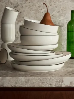 Outlet Vajilla de porcelana Facile, 6 comensales (18 pzas.) Vajillas Completas|Menaje De Mesa