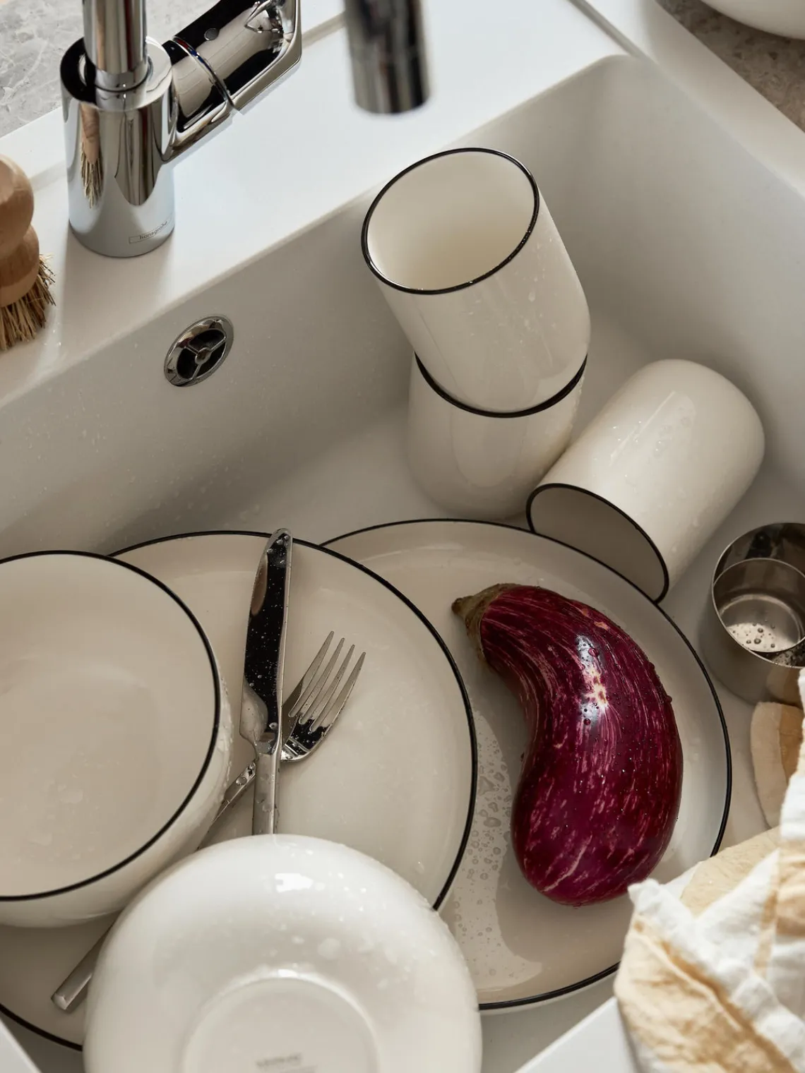 Outlet Vajilla de porcelana Facile, 6 comensales (30 pzas.) Vajillas Completas|Menaje De Mesa