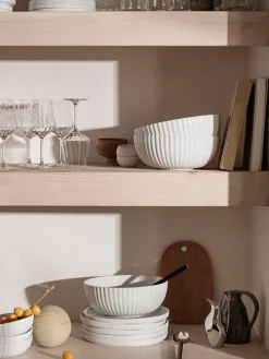 Cuencos Y Platos De Servir|Vajillas Completas>GEORG JENSEN Vajilla de porcelana Koppel, 1 comensal (3 pzas.)