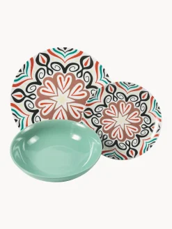 Vajillas Completas|Menaje De Mesa>Villa d’Este Vajilla de porcelana Sharm, 6 comensales (18 pzas.)