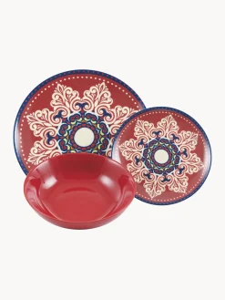 Best Vajilla de porcelana Shiraz, 6 comensales (18 pzas.) Vajillas Completas|Menaje De Mesa