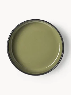 Vajillas Completas|Menaje De Mesa>Westwing Collection Vajilla Ginger, 4 comensales (12 pzas.) Verde, negro