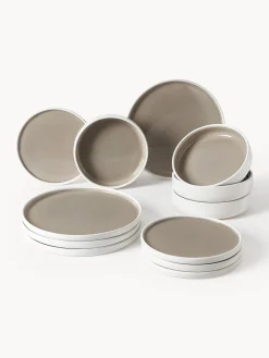 Vajilla Ginger, 4 comensales (12 pzas.) Vajillas Completas|Menaje De Mesa