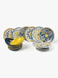 Vajillas Completas|Menaje De Mesa>Villa D'Este Home Tivoli Vajilla Sicilia, 6 comensales (18 pzas.)