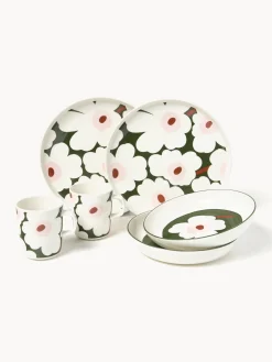 Menaje De Mesa>Marimekko Vajilla Unikko, 2 comensales (6 pzas.)