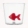 Vasos|Vajillas Completas>ICHENDORF Vaso artesanal Red Fish