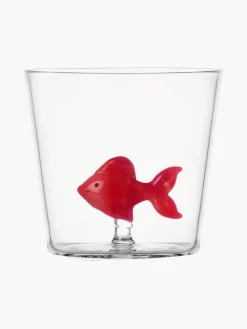 Vasos|Vajillas Completas>ICHENDORF Vaso artesanal Red Fish