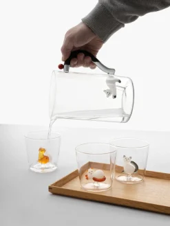 Hot Vaso artesanal Tabby Cat Vasos|Vajillas Completas