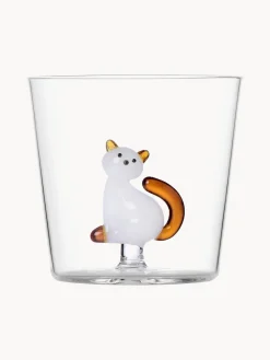 Online Vaso con cola de ámbar White Cat Vasos|Vajillas Completas