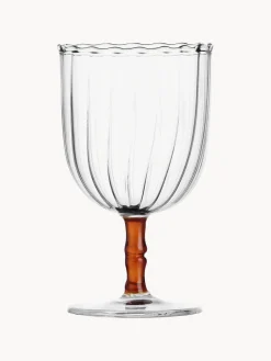 Vaso de agua artesanal Rivioli Copas De Vino|Vajillas Completas