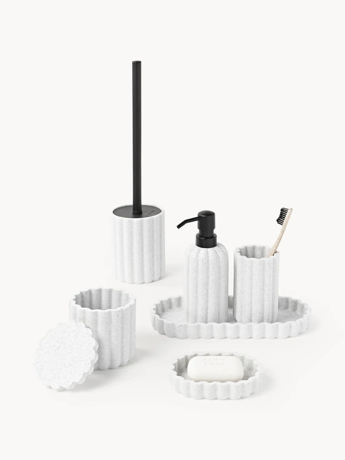 Dispensador De Jabón Y Jaboneras|Jarrones>Westwing Collection Vaso de agua de diseño Trumpets