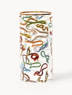 Jarrones|Jarrones>SELETTI Vaso de vidrio , 30 cm Snakes