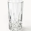Best Vasos altos con relieve de cristal George, 4 uds. Copas De Cóctel|Vajillas Completas