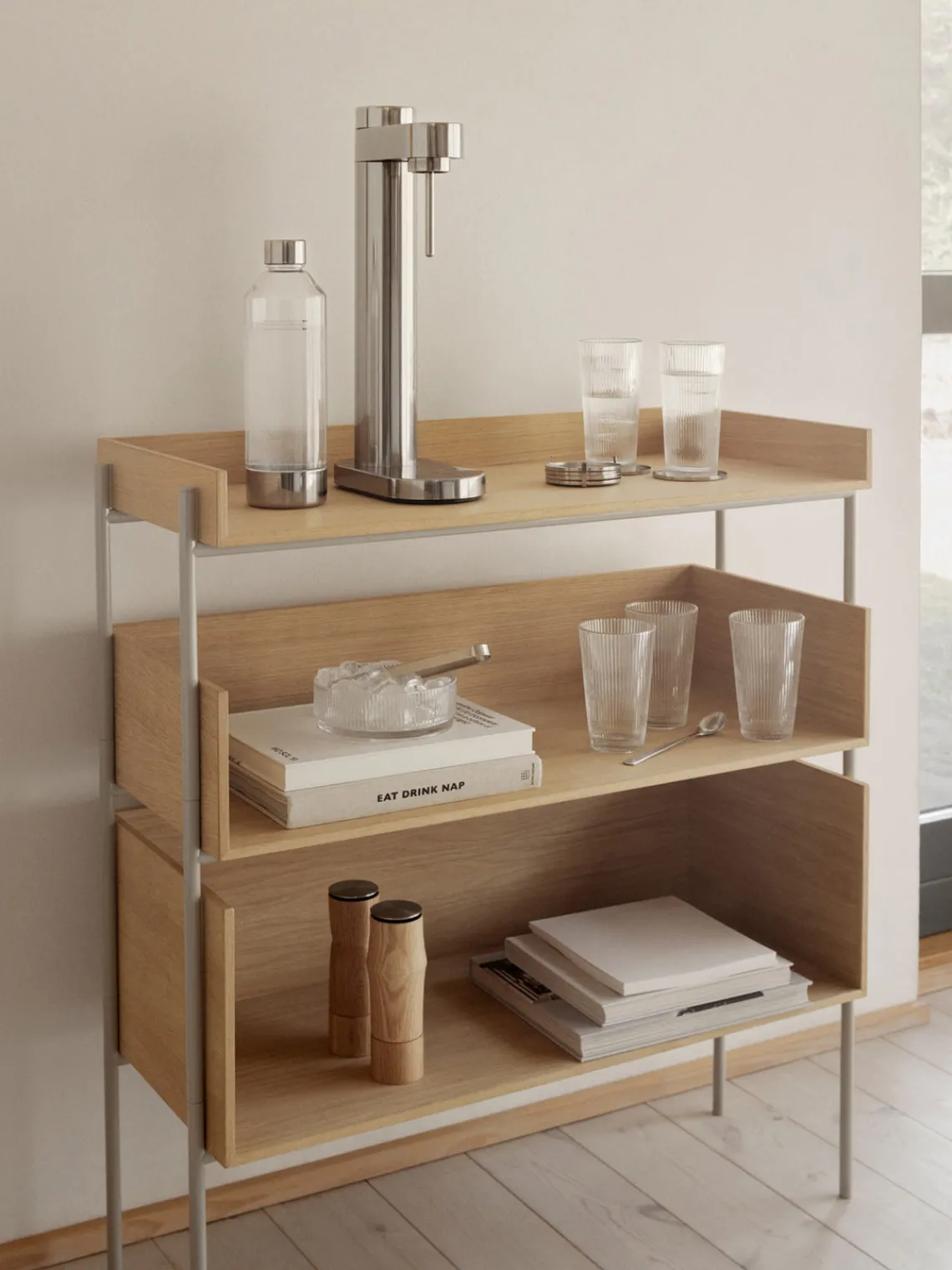 Sale Vasos altos con relieves Pilastro, 4 uds. Vajillas Completas|Menaje De Mesa