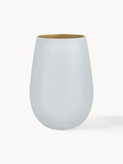 Copas De Cóctel|Vajillas Completas>Stölzle Lausitz Vasos altos de cristal Elements, 6 uds. Blanco, dorado