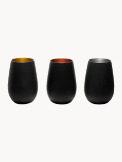 Clearance Vasos altos de cristal Elements, 6 uds. Copas De Cóctel|Vajillas Completas
