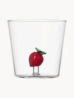 Outlet Vasos artesanales Strawberry, 2 uds. Vasos|Vajillas Completas