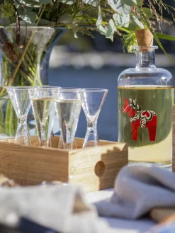 Copas De Cóctel|Vajillas Completas></noscript>Sagaform Vasos chupito Semon, 6 uds., con caja de madera