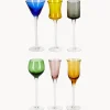 New Vasos chupito soplados Lyngby, 6 uds. Copas De Cóctel|Vajillas Completas