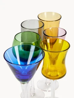 New Vasos chupito soplados Lyngby, 6 uds. Copas De Cóctel|Vajillas Completas