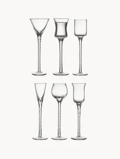 Copas De Cóctel|Vajillas Completas>Lyngby Glas Vasos chupito soplados Rom, 6 uds.