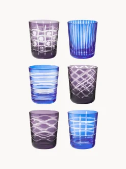 Vasos|Vajillas Completas>POLSPOTTEN Vasos Cobalt, 6 uds.