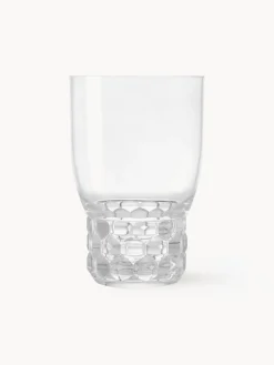 Vasos|Vajillas Completas>Kartell Vasos con relieves Jellies, 4 uds. Transparente