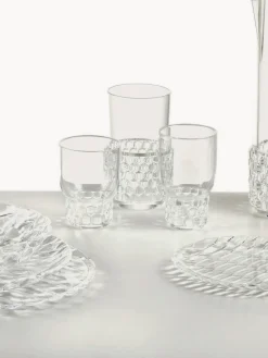 Vasos|Vajillas Completas></noscript>Kartell Vasos con relieves Jellies, 4 uds. Transparente