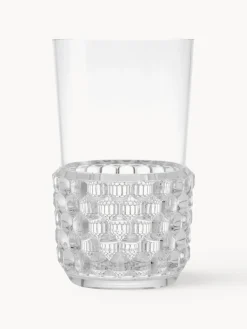 Vasos|Vajillas Completas>Kartell Vasos con relieves Jellies, 4 uds. Transparente