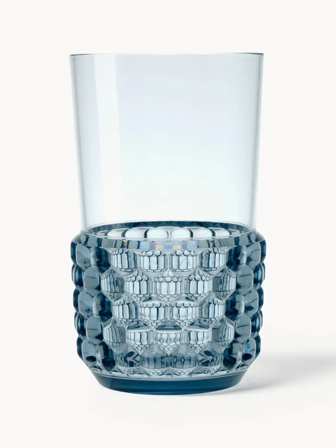Vasos|Vajillas Completas>Kartell Vasos con relieves Jellies, 4 uds. Azul claro