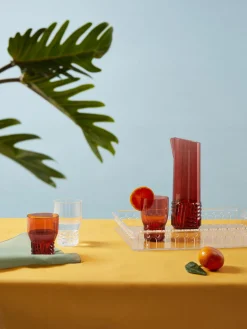 Clearance Vasos con relieves Trama, 4 uds. Vasos|Vajillas Completas