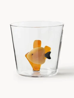 Hot Vasos de agua artesanales Marine Garden, 6 uds. Vasos|Vajillas Completas