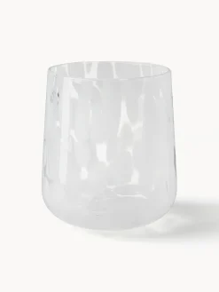 Discount Vasos de agua artesanales con estampado de lunares Oakley, 4 uds. Vasos|Vajillas Completas