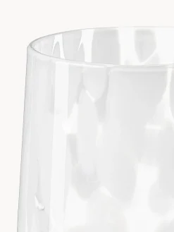 Discount Vasos de agua artesanales con estampado de lunares Oakley, 4 uds. Vasos|Vajillas Completas