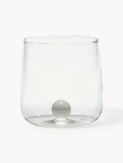 Online Vasos de agua artesanales soplados de vidrio borosilicato Bilia, 6 uds. Vasos|Vajillas Completas
