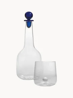 Online Vasos de agua artesanales soplados de vidrio borosilicato Bilia, 6 uds. Vasos|Vajillas Completas