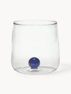 Best Vasos de agua artesanales soplados de vidrio borosilicato Bilia, 6 uds. Vasos|Vajillas Completas