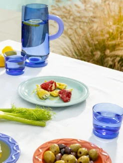 Vasos|Vajillas Completas></noscript>&k Amsterdam Vasos de agua artesanales de vidrio borosilicato Dew, 2 uds.