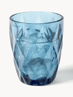 Discount Vasos de agua con patrón texturizado Colorado, 4 uds. Vasos|Vajillas Completas