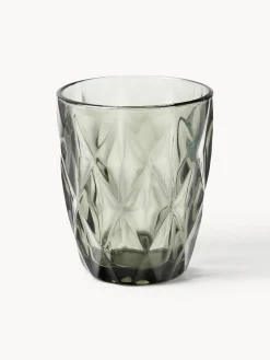 Sale Vasos de agua con patrón texturizado Colorado, 4 uds. Vasos|Vajillas Completas