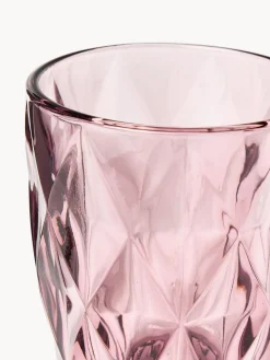 Discount Vasos de agua con patrón texturizado Colorado, 4 uds. Vasos|Vajillas Completas