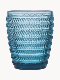Online Vasos de agua con relieve Bicchieri, 6 uds. Vasos|Vajillas Completas