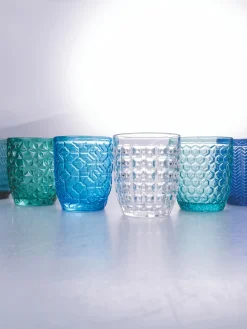 Online Vasos de agua con relieve Bicchieri, 6 uds. Vasos|Vajillas Completas