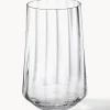Sale Vasos de agua de cristal con relieves Bernadotte, 6 uds. Vasos|Vajillas Completas