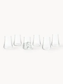 Online Vasos de agua de cristal Gwenda, 6 uds. Vasos|Menaje De Mesa